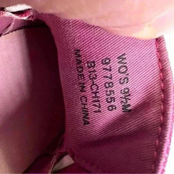 Sperry top-sider pink glitter boat shoes size 9.5 - Picture 10 of 10